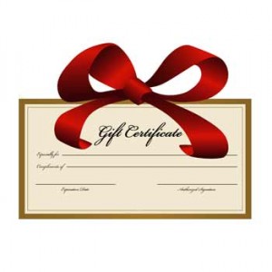 £10 Gift Certificate