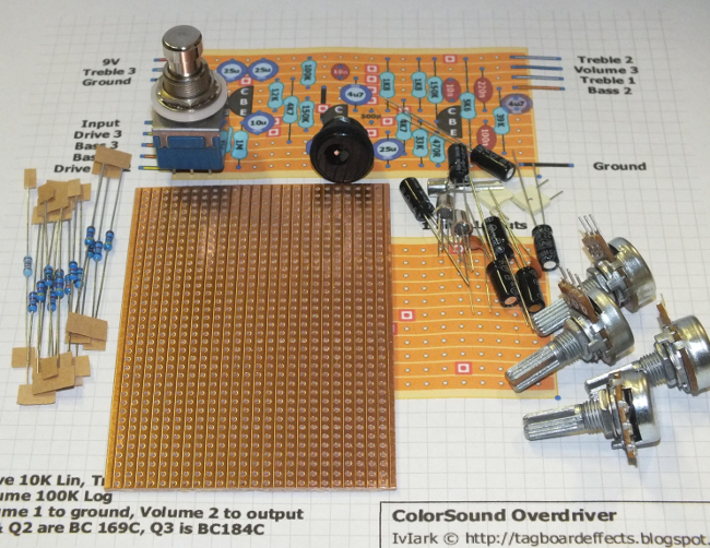 ColorSound Overdrive Clone