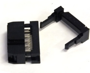 10-Way Ribbon Cable Mount Skt