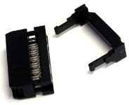 14-Way Ribbon Cable Mount Skt