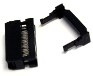 20-Way Ribbon Cable Mount Skt