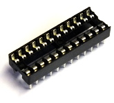 24-Pin DIL Socket 0.3