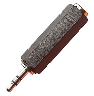 3.5mm Plug to 6.35mm Socket Adaptor - Click Image to Close