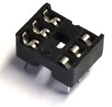 6-Pin DIL Socket - Click Image to Close