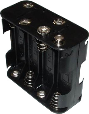 8xAA Battery Holder