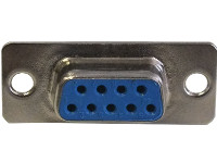 9-Way Chassis/Shell Mount Socket - Click Image to Close