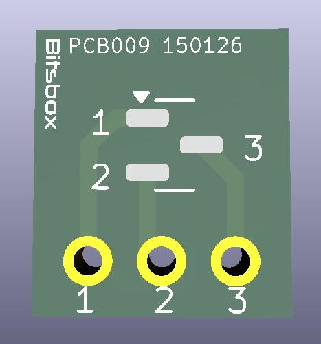 PCB009 front view