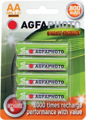 (image for) Agfa AA NiMH Rechargeables Pack of 4