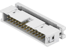 26-Way Ribbon Cable Mount Plug - Click Image to Close