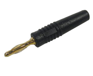 2mm Banana Plug Black