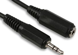 3.5mm Stereo Extension Lead - 5m - Click Image to Close
