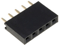 5-Way Single Row Socket