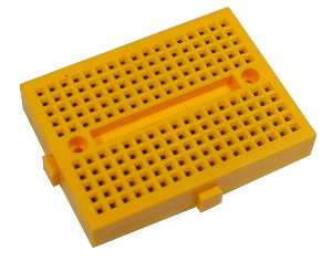 Solderless Prototyping Breadboard 170 - Yellow