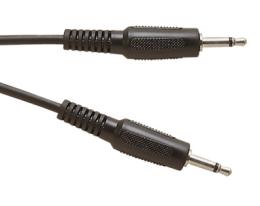 3.5mm Mono Jack to 3.5mm Mono Jack - 1.2m Lead