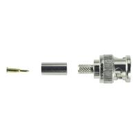 BNC Plug - Solderless Crimp 75 Ohm