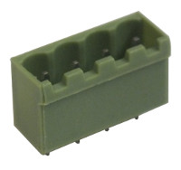 4-Way Plug-In Terminal Block Header - Click Image to Close