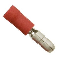 Red Bullet Terminal 4mm - Click Image to Close