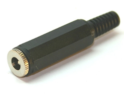 2.5mm Inline DC Power Socket - Heavier Duty