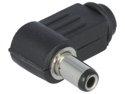 2.5mm Right Angled DC Power Plug - Click Image to Close