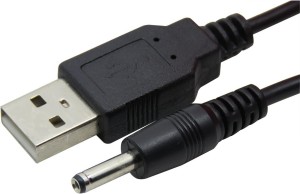 USB Type A Plug to 1.35mm DC Plug - Click Image to Close