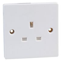 1-Gang 13A Electrical Socket