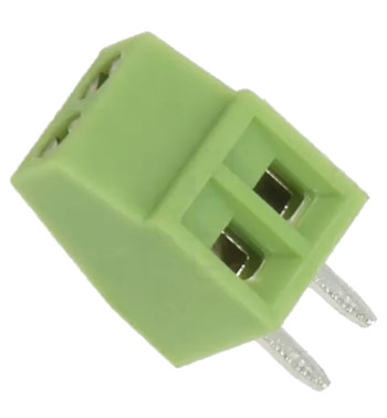 2-Way 2.54mm PCB Mount Terminal Block
