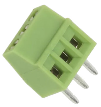 3-Way 2.54mm PCB Mount Terminal Block