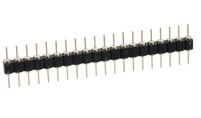 40-Way Turned Pin SIL Header