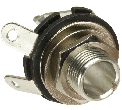 6.35mm Mono Open Jack Socket