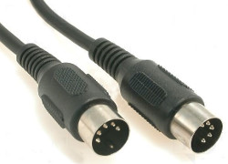 DIN Plug - DIN Plug Lead 1.2m - Click Image to Close