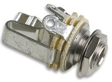 Neutrik 6.35mm Stereo Open Jack Socket - Click Image to Close