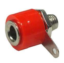 Red Budget 4mm Socket