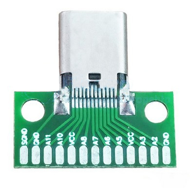 (image for) USB Type C Socket Breakout Board