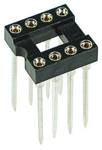 8-Pin Wire Wrap DIL Socket 0.3