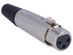 XLR Cable Mount Socket 3-Pin