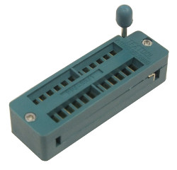 18-Pin ZIF Socket 0.3