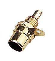 Black Gold Plated Phono Socket