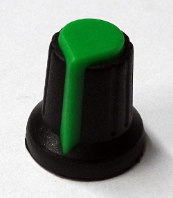 Budget Potentiometer Knob Green