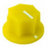 MXR-style Yellow Control Knob - Click Image to Close