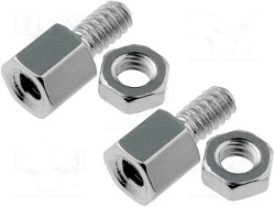 Screw Set for D-Sub Connectors 5.2mm