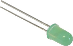 GREEN 5mm Low Current LED - Click Image to Close