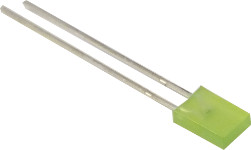 Green Rectangular LED - 2x5x7mm