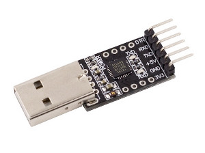 CP2102 6-pin USB Plug to TTL Serial - Click Image to Close