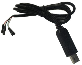 PL2303HX USB to TTL Serial Adaptor Cable 1m - Click Image to Close