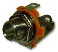 6.35mm Mono Open Jack Socket Switched - Click Image to Close