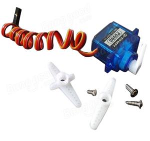 Mini Servo and Linkage Kit 360deg. - Click Image to Close