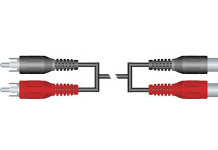 Phono Plug to Phono Socket Stereo - 1.5m Lead - Click Image to Close