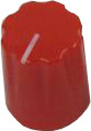 Red - 1900-style Control Knob - Click Image to Close