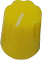 Yellow - 1900-style Control Knob - Click Image to Close