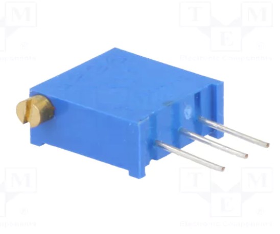 100K multiturn side adjustment
